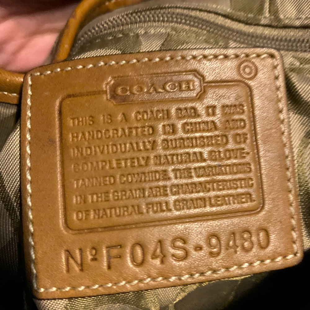 Vintage Coach Purse